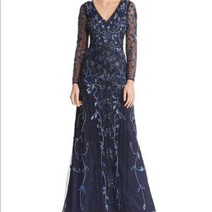 Aidan Mattox Embellished Gown